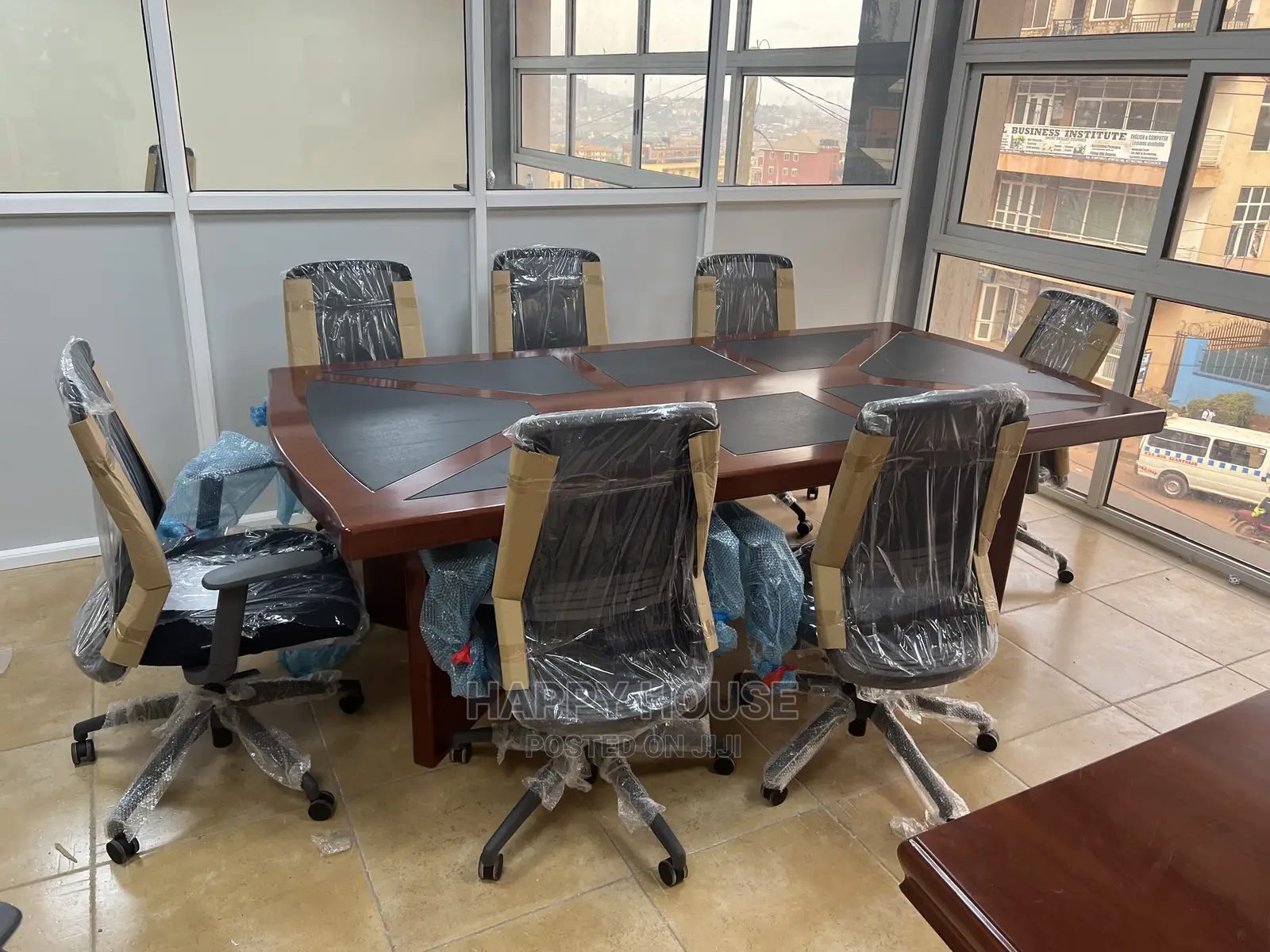Boardroom Table and 8 Chairs