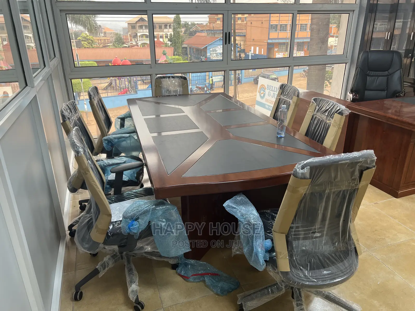 Boardroom Table and 8 Chairs