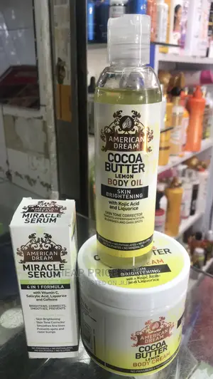 American Dream Cream and Serum ,Oil Sent
