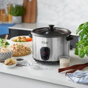 UK RUSSELL HOBBS 1.8L Cook at Home Rice Cooker With Steamer