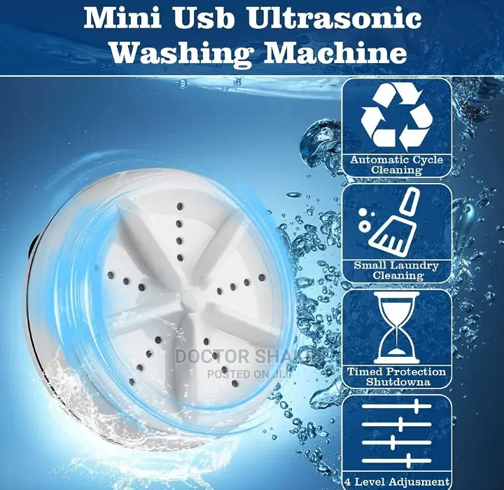 USB Mini Washing Machine Portable Turbine Laundry Washer