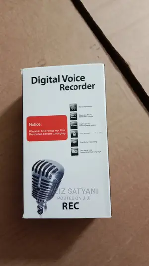 Rechargeable Digital Voice Recorder - 8gb