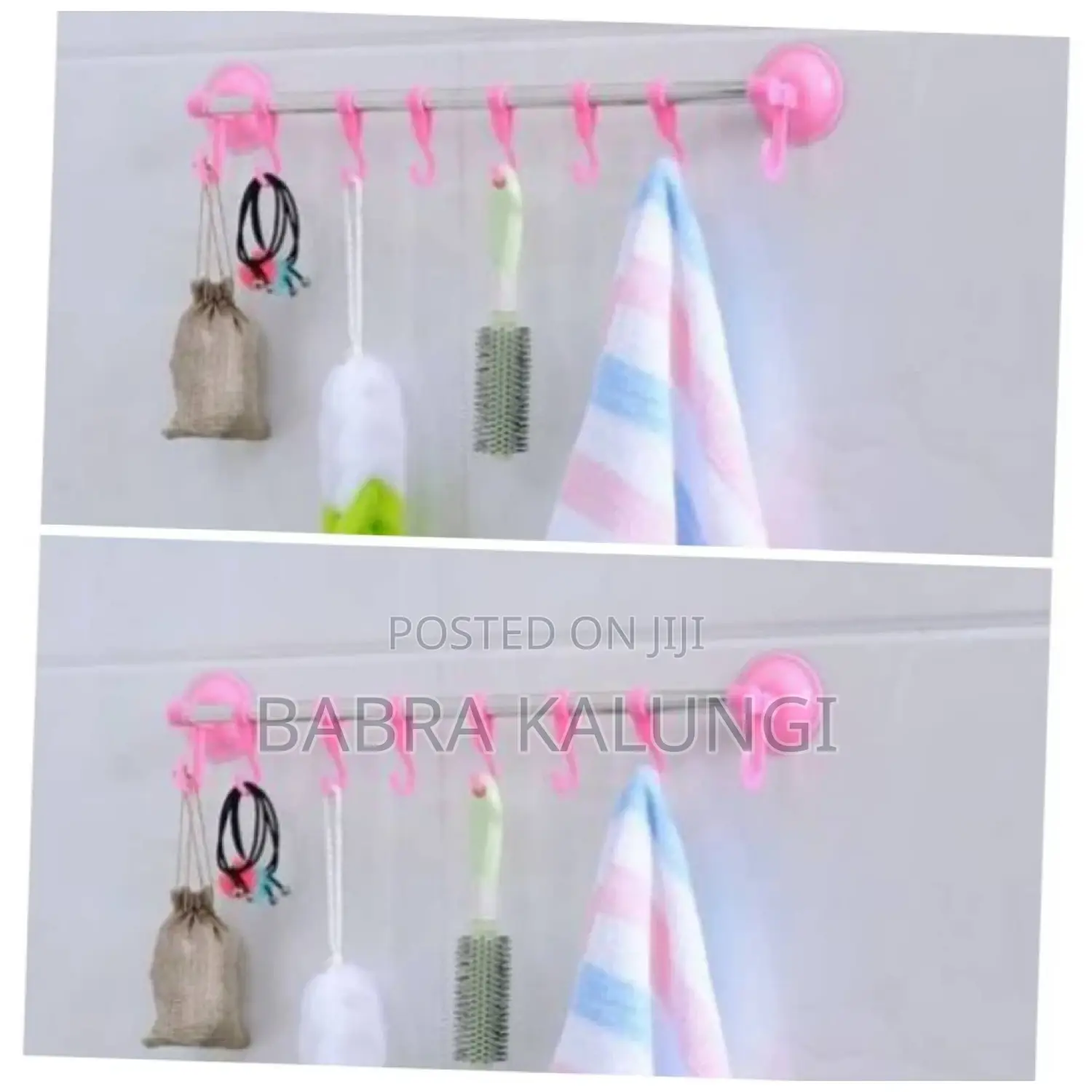 Bathroom Towel Hanger With Hooks