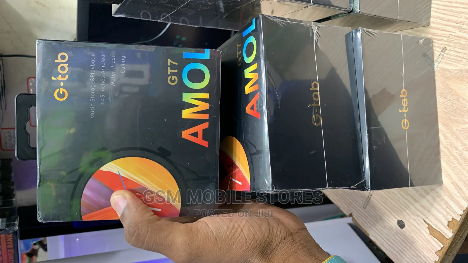 GT7 HD Super AMOLED Display BT Calling Smartwatch