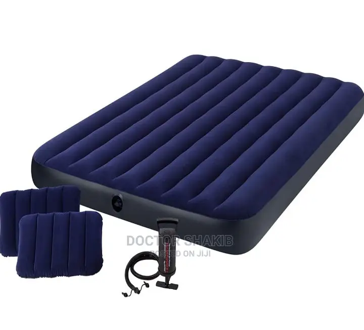 Intex Inflatable Mattress With Two Pillows