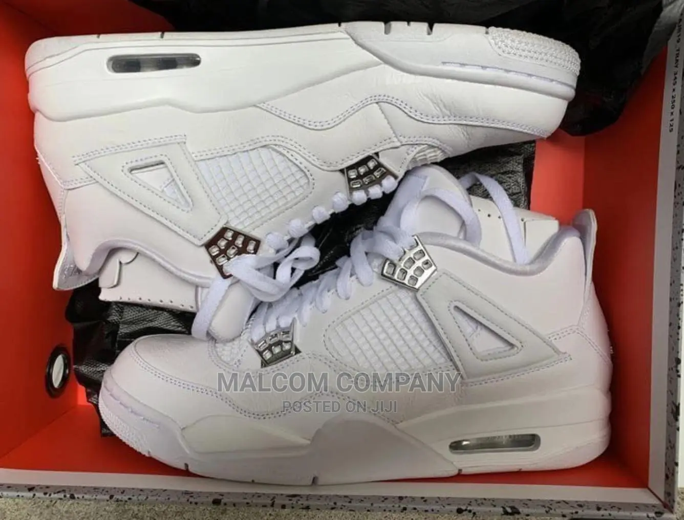 Nike Jordan 4 White Men Shoe