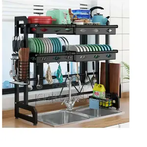 Dish Draining Sink Storage Rack.