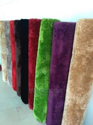 Classy Shaggy Carpets. Medium.1.5x2m.(Cream)
