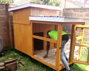 Wire and Wooden Dog House