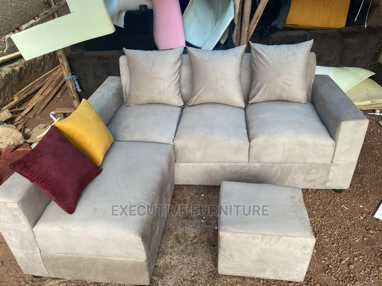 Mini Sectional L Sofa
