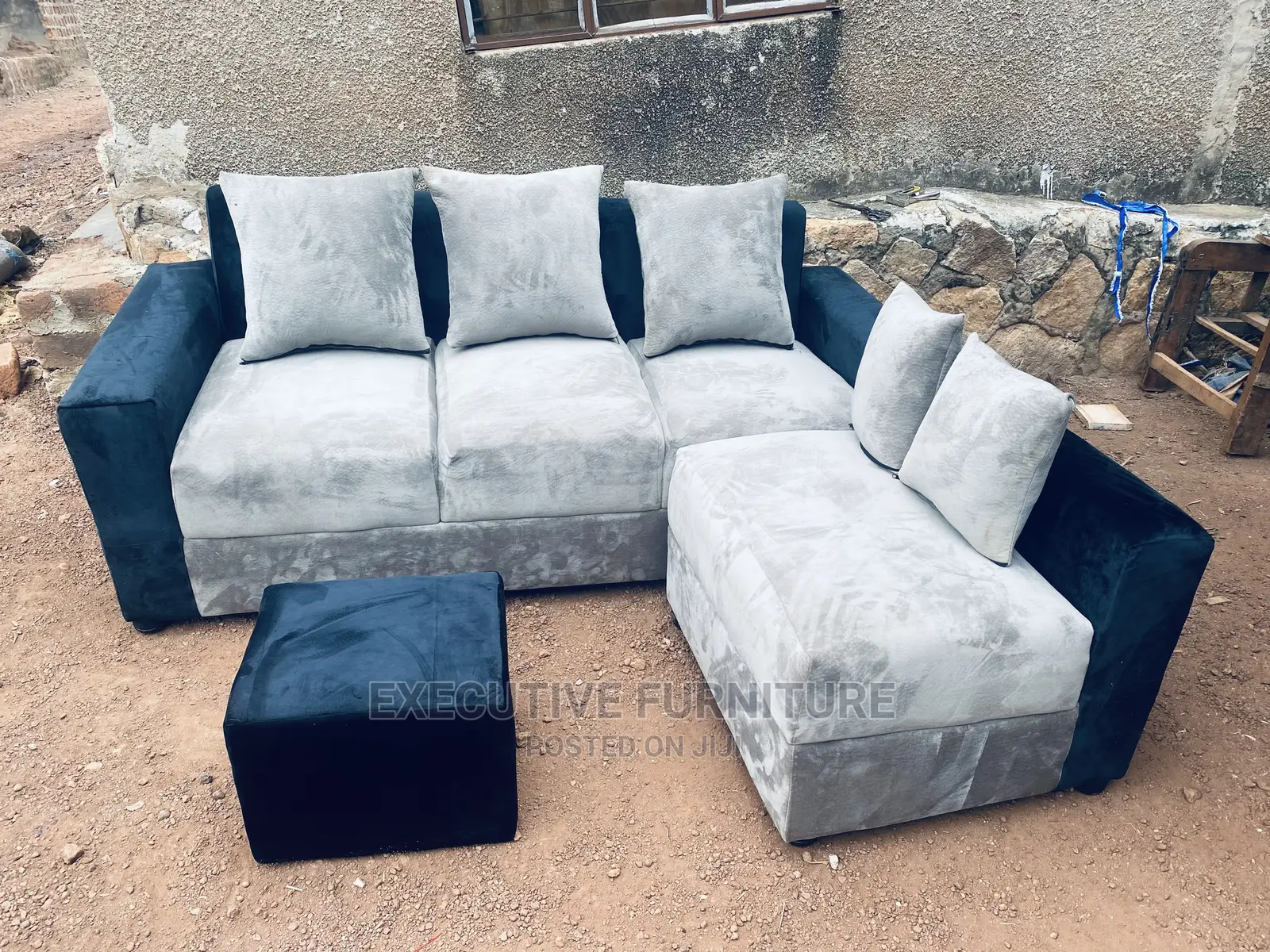 Mini Sectional L Sofa