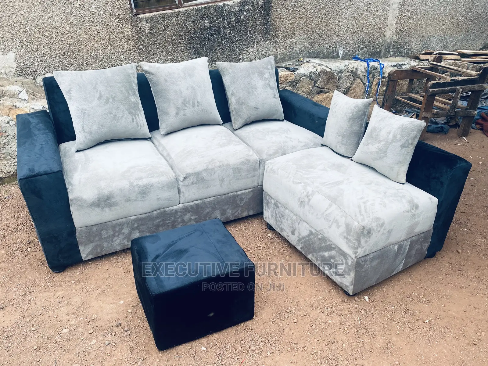 Mini Sectional L Sofa