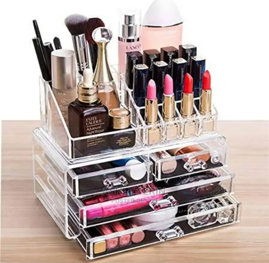 Acrylic Clear Makeup Organizer