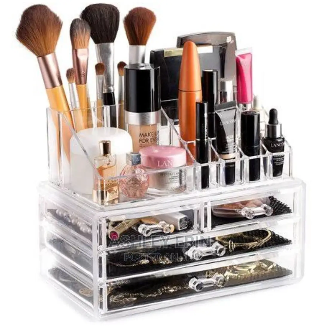 Acrylic Clear Makeup Organizer