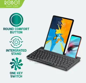 ROBOT KB10 Portable Multi Device Bluetooth Keyboard