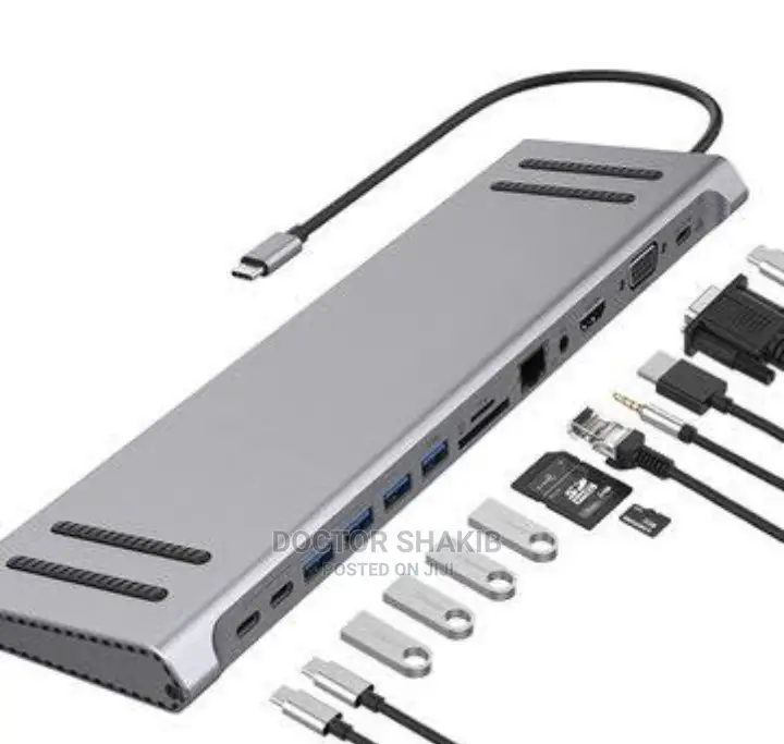 14 in 1 USB C Laptop Docking Station
