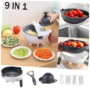 9 in 1 Functions Wet Basket Vegetable Cutter
