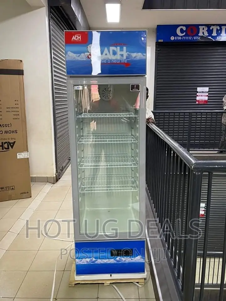 ADH 235-Litre Single Display Cooler Showcase Fridge – White