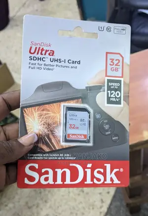 32 Gb Storage Camera Memory Card