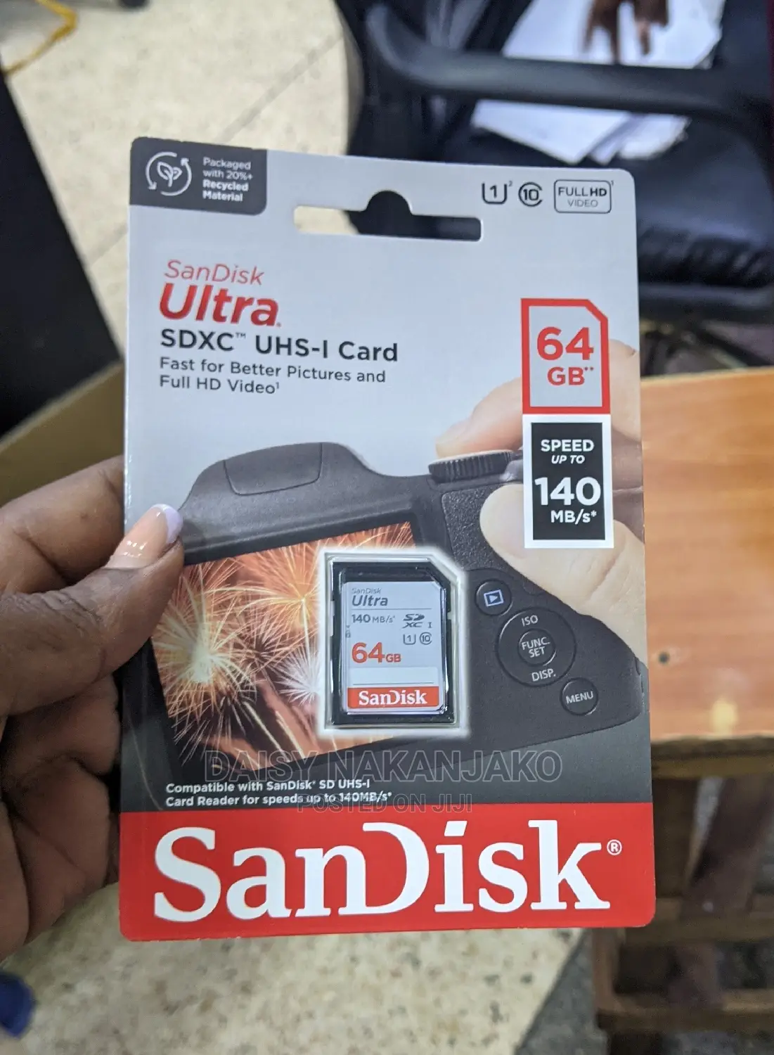 64 Gb Storage Camera Memory Card