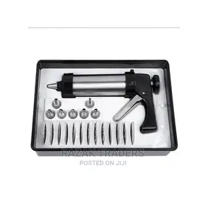 21pc Cookie Press Icing Sugar Cake Decorating Set