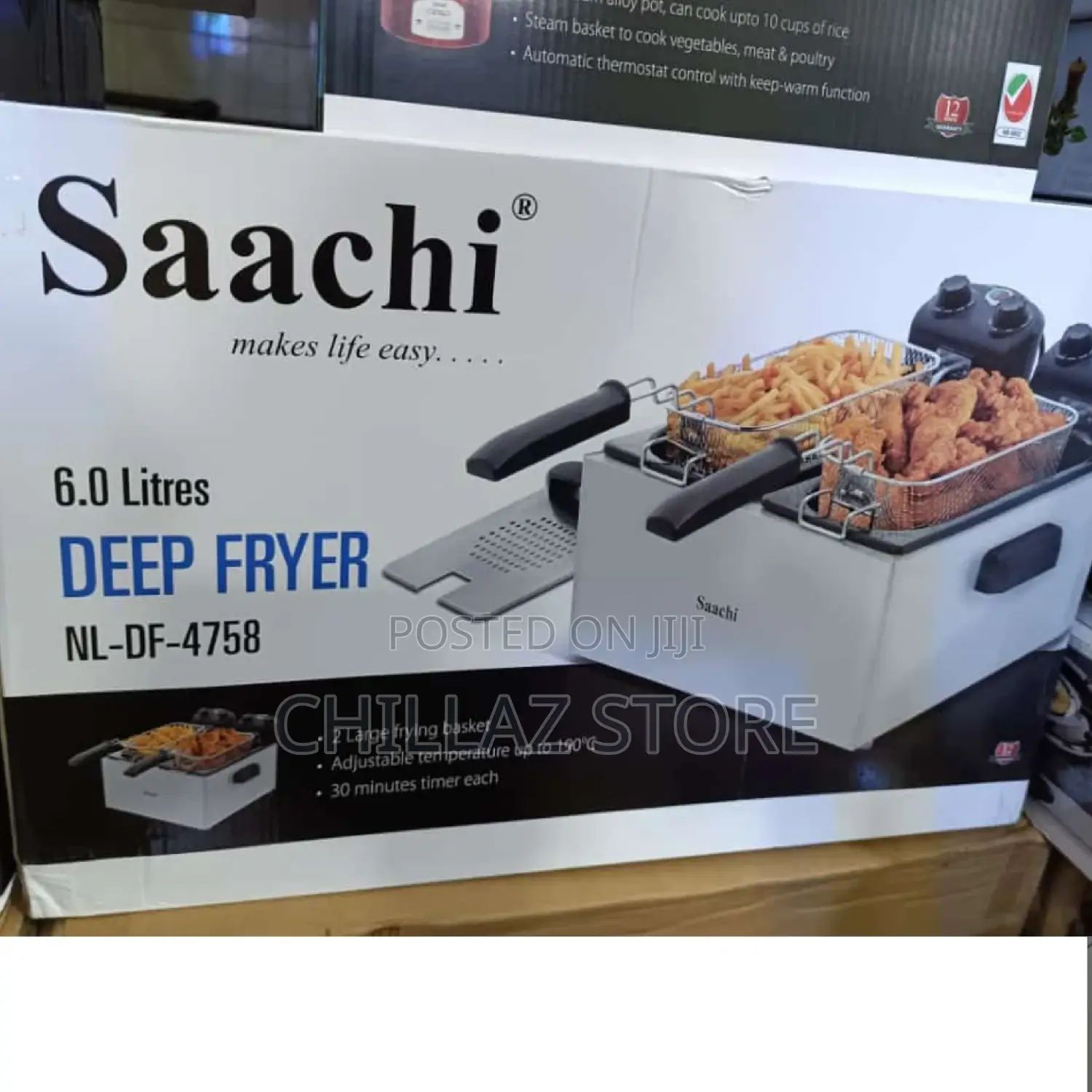Saachi 6.0litres Deep Fryer.