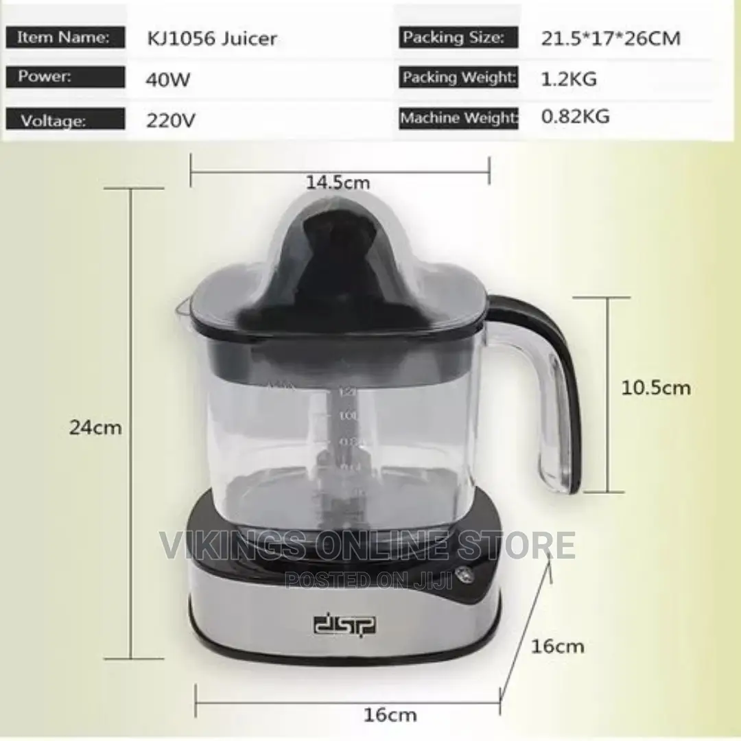 DSP Mini Electrical Citrus Juicer Orange Juice Squeezer
