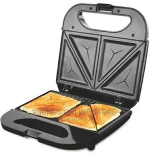 DSP 2 Slice Sandwich Maker Toaster Grill- Black