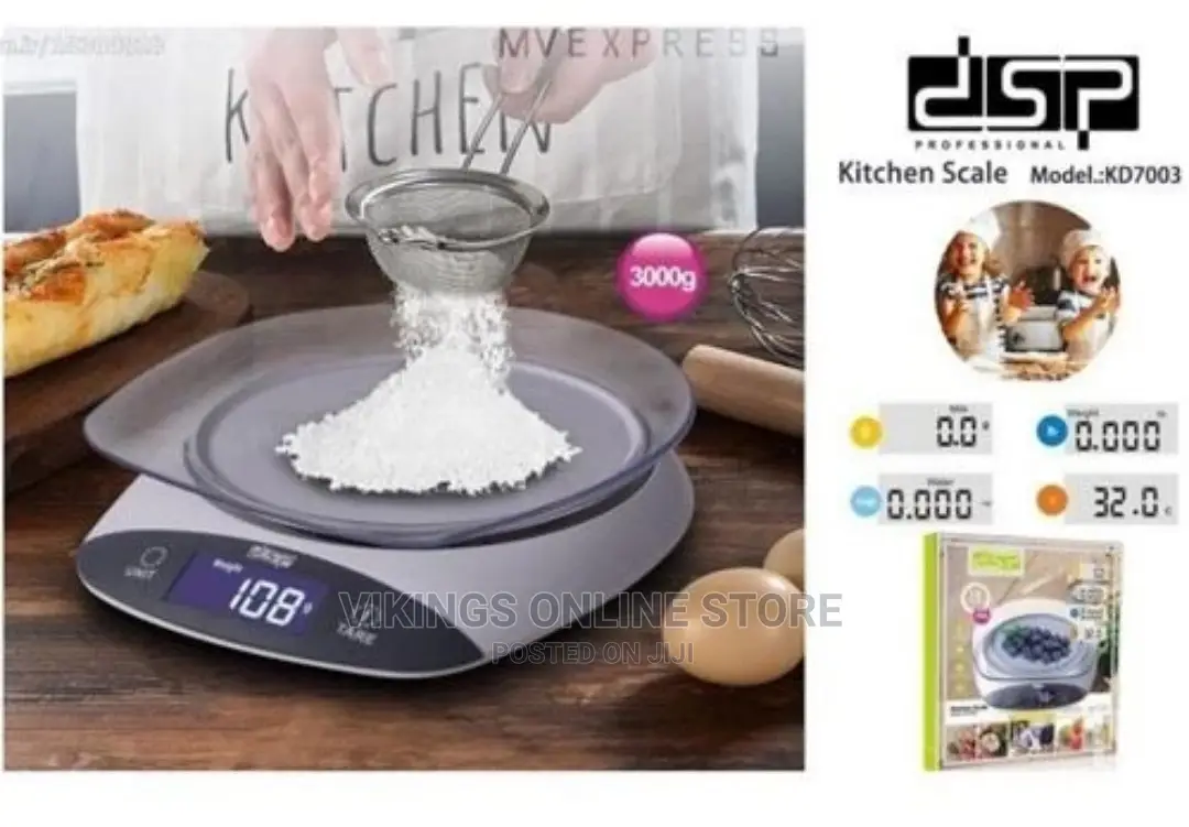 DSP Kitchen Digital Food Kitchen Weighing 3kg Scale –L