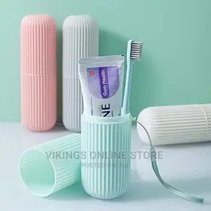 Portable Toothbrush Paste Cap Case Storage,