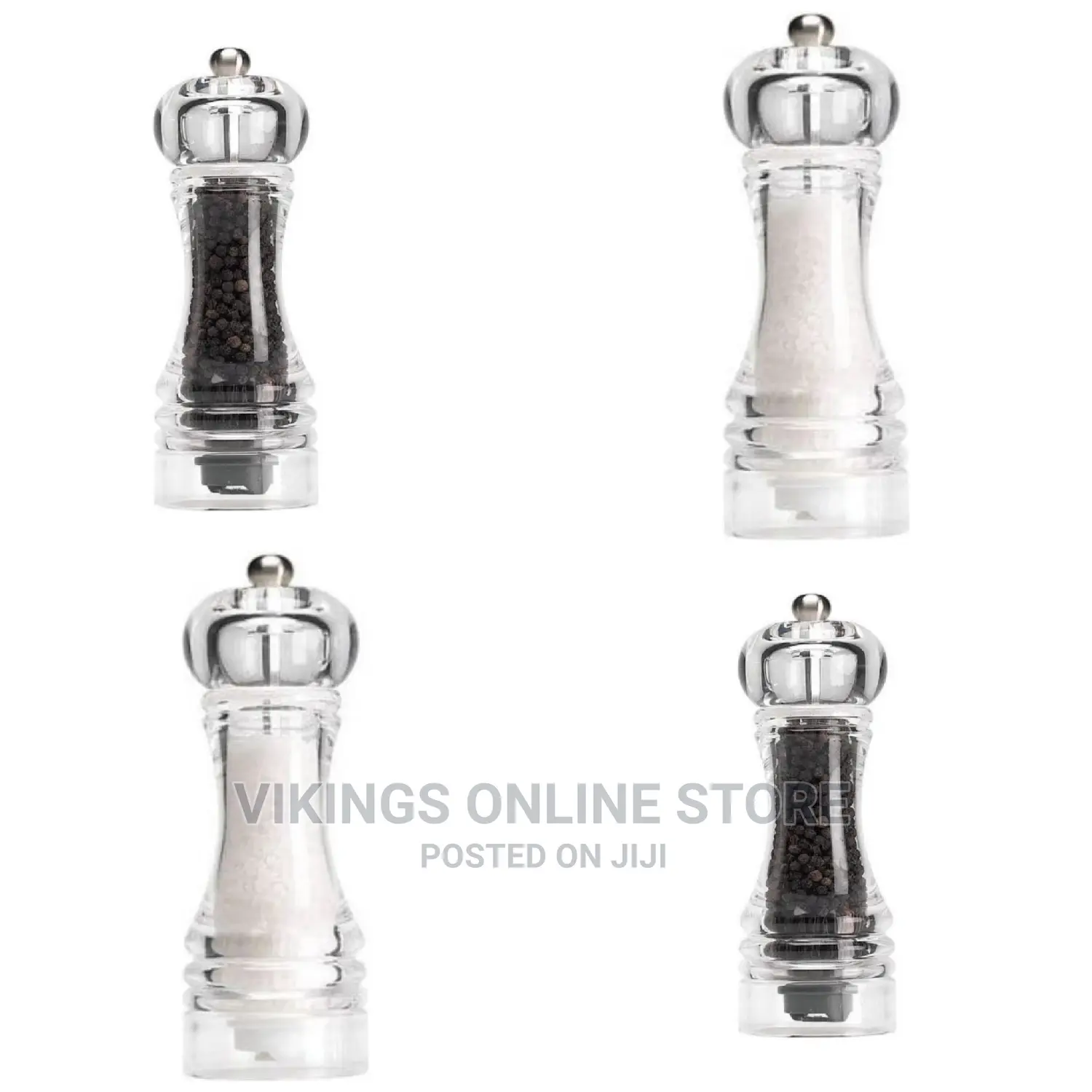Capstan Clear Acrylic Pepper Salt Mill Shaker