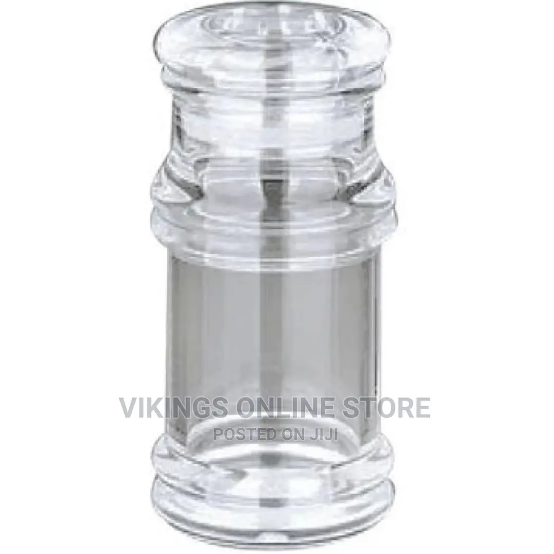 Acrylic Salt and Pepper Shakers Set – Transparent