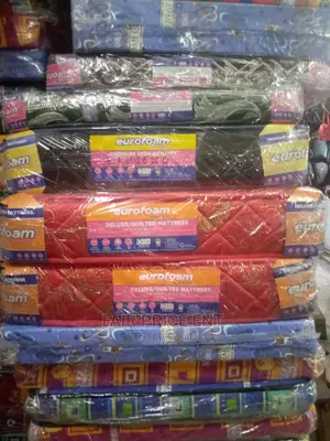 Eurofoam Mattress Quilted Density.4x6x6inches.( Red)