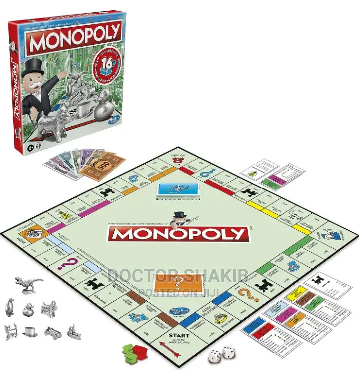 Standard Monopoly Board Game