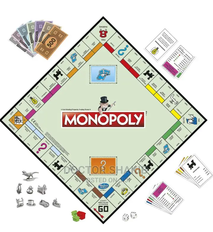 Standard Monopoly Board Game