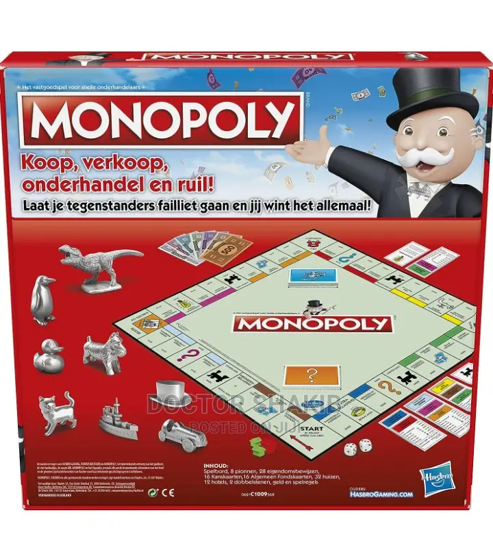 Standard Monopoly Board Game