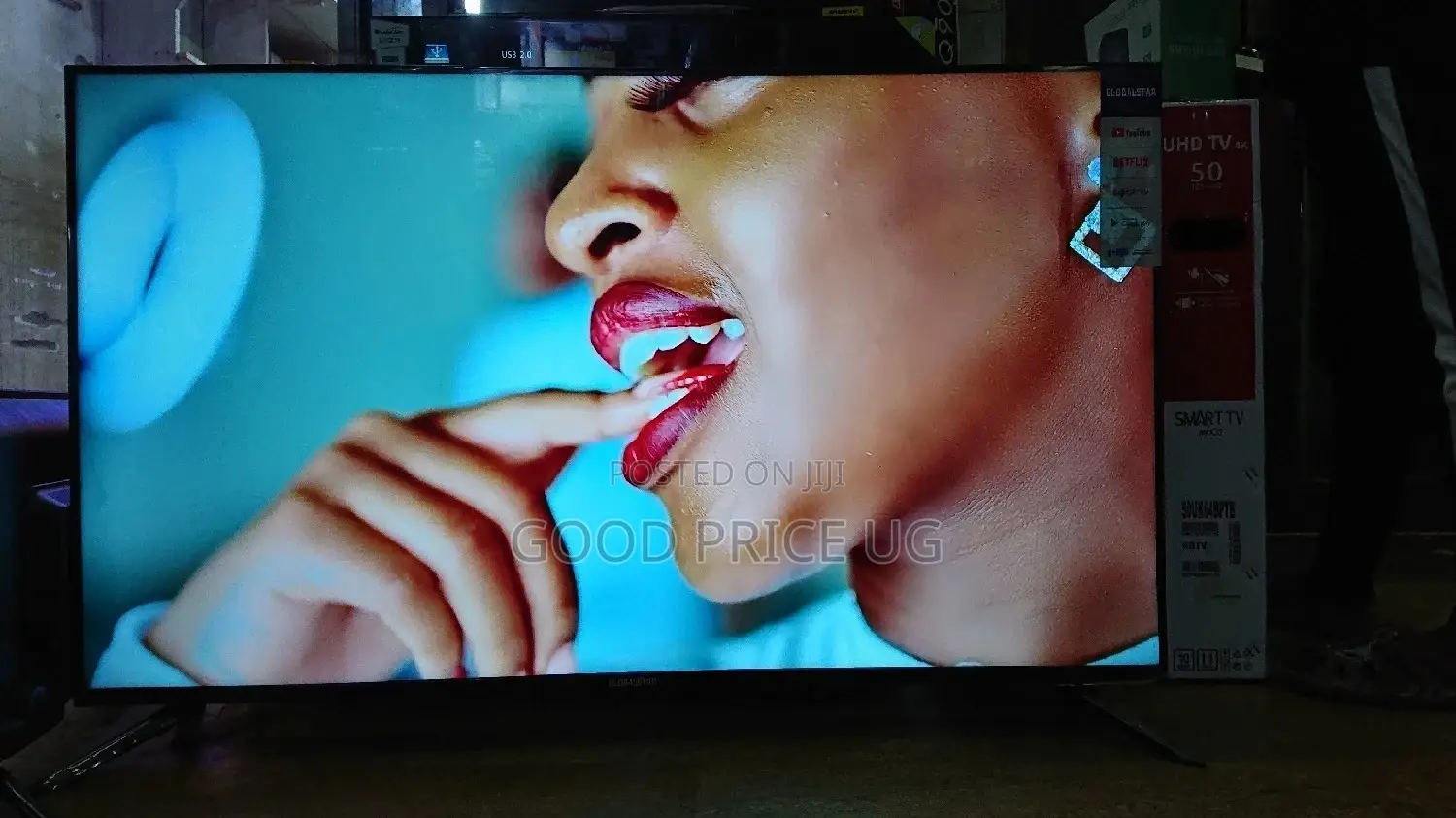 50 Inches Globalstar Smart TV With Bluetooth Function.
