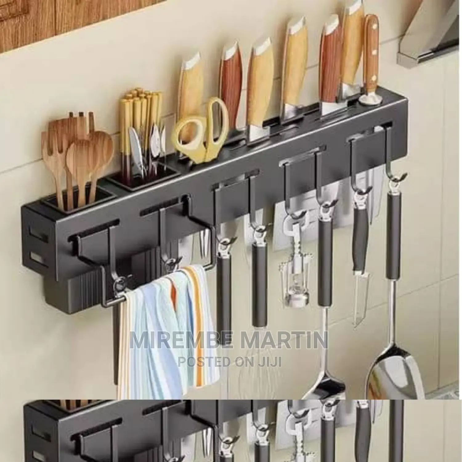 Mounted Kitchen Rack Organizer