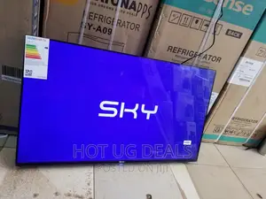 Sky 40 Inch Full HD LED Digital Satelite Frameless TV -Black