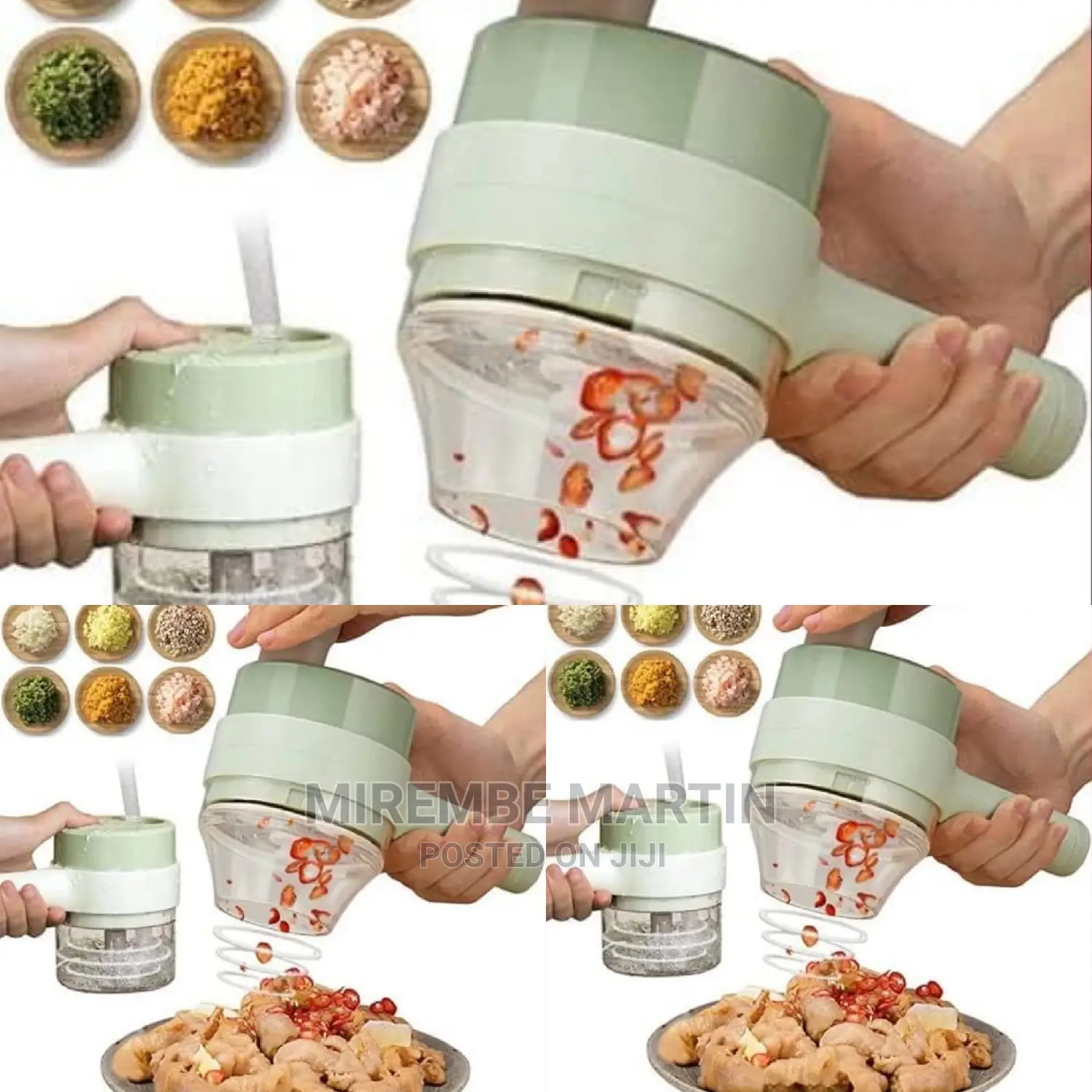 4 in 1 Electric Vegetable Cutter