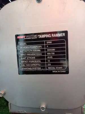 Tamping Rammer Easy Power