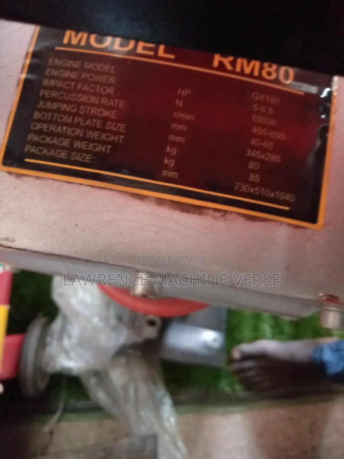 Honda Tamping Rammer
