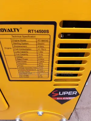 Silent Diesel Generator 7.5