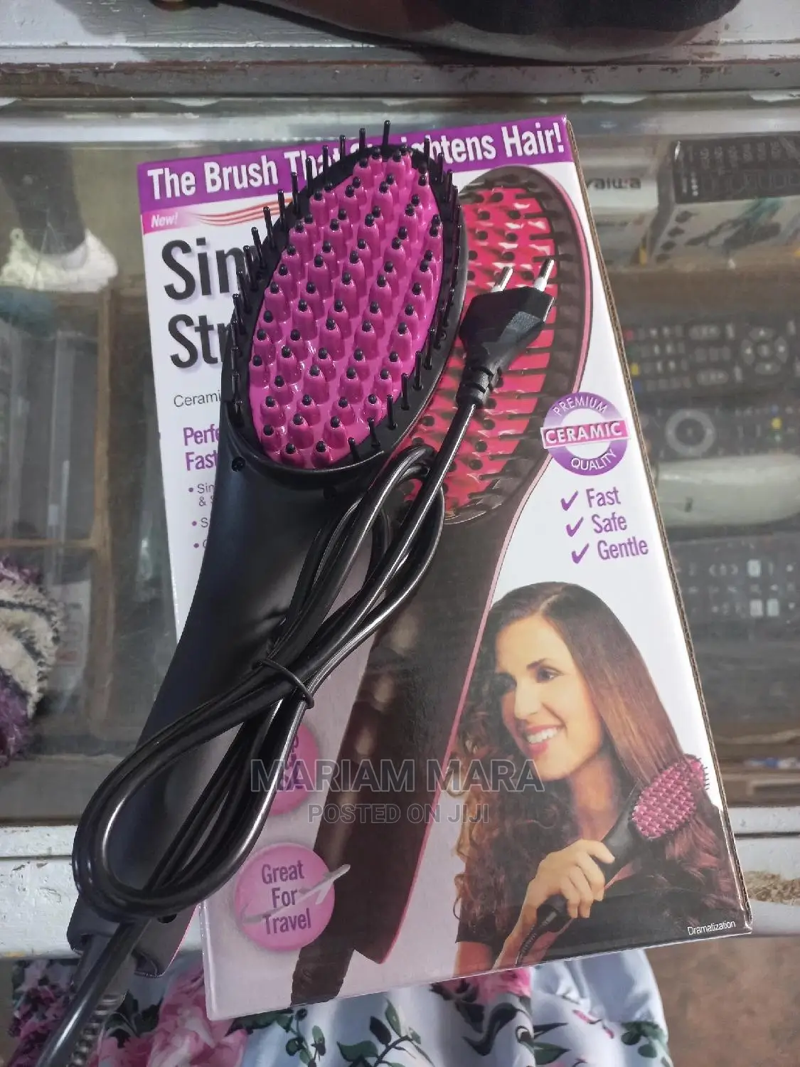 Hair Straightener Comb