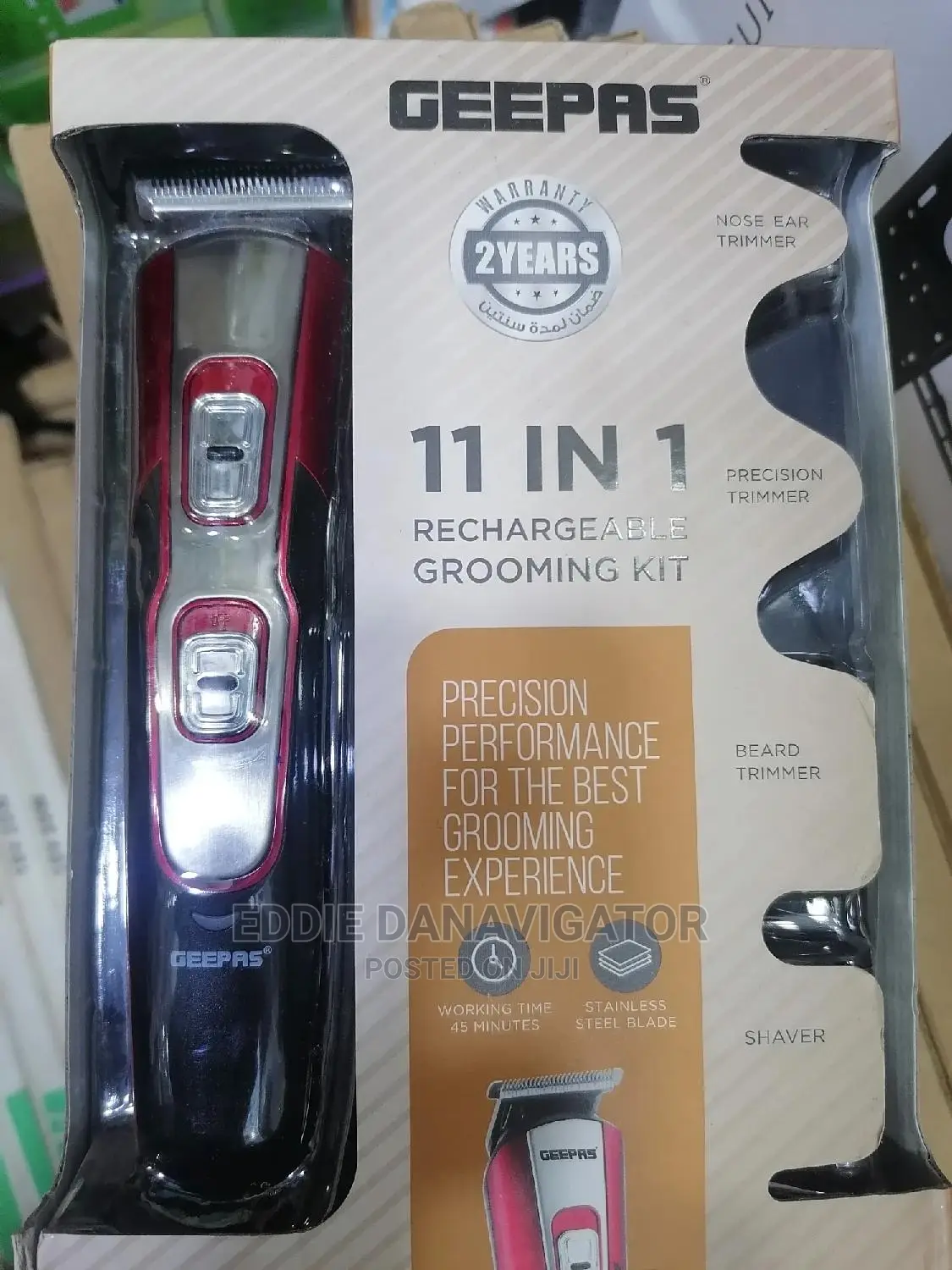 Geepas Rechargeable Grooming Kit