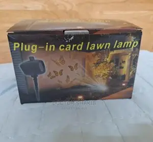Plug in Card Lawn Lamp/ Laser Light