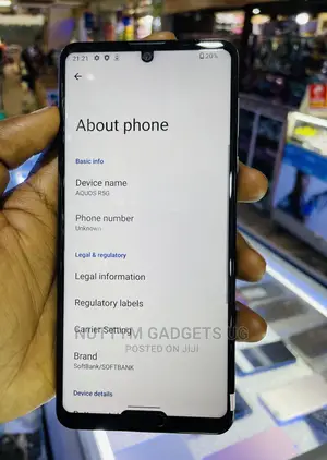 Sharp Aquos R5G 256 GB Black