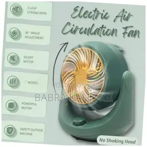 Small Mini Office Desktop Fan, Table Air Circulation Fan