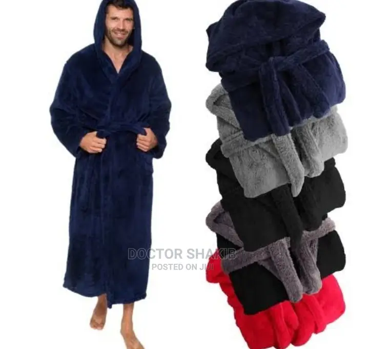 Cotton Hooded Bathrobes
