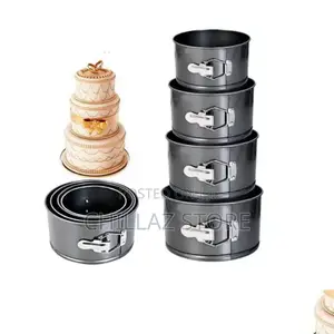 4pcs Cake Decor Baking Pans.